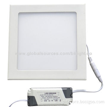LED Small Panel Light, Square Shape, 3/6/9/12/15/18W Power